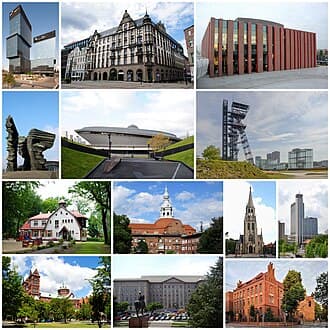 Katowice — zdjęcie panoramy