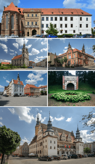 Brzeg — zdjęcie panoramy