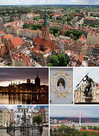 Gdańsk — zdjęcie panoramy