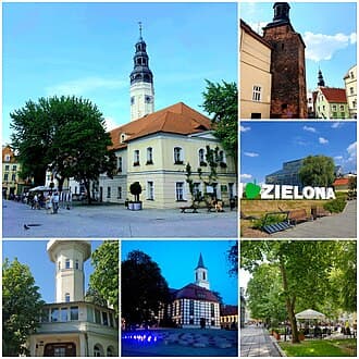 Zielona Góra — zdjęcie panoramy