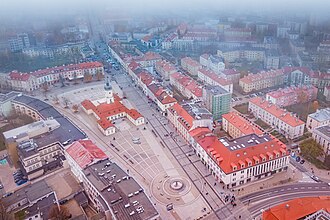 Białystok — zdjęcie panoramy