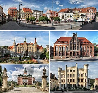 Wałbrzych — zdjęcie panoramy