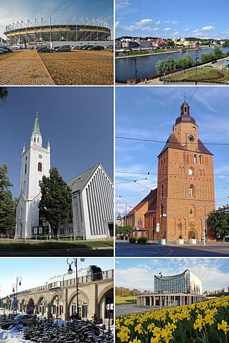 Gorzów Wielkopolski — zdjęcie panoramy