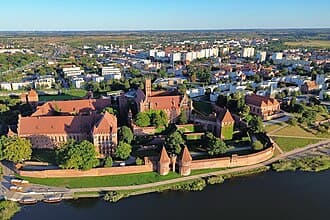 Malbork — zdjęcie panoramy