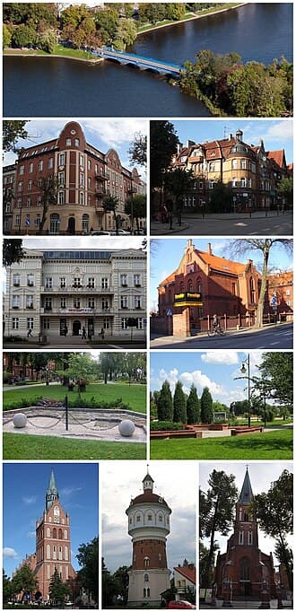 Ełk — zdjęcie panoramy