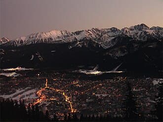 Zakopane — zdjęcie panoramy