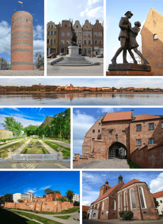 Grudziądz — zdjęcie panoramy