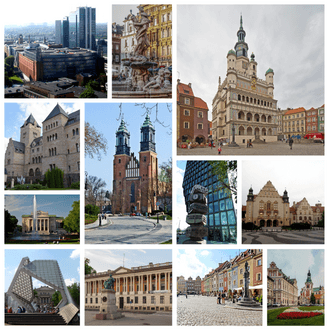 Poznań — zdjęcie panoramy